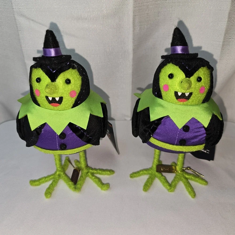 2 Target 2024 Hyde and EEK!‎ Spellma Halloween Witch Bird (2 LOT)